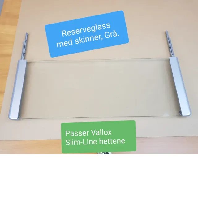 AirFlow Slimline frontglass glideramme